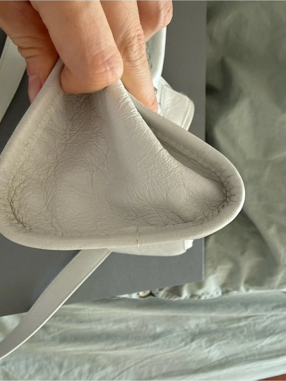 Balenciaga le city bag in white (small)